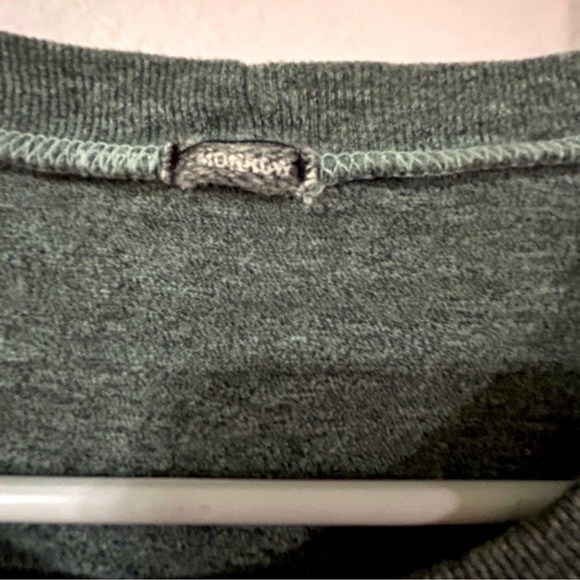 Monrow Crop Tee in Green Sz M - Picture 4 of 6